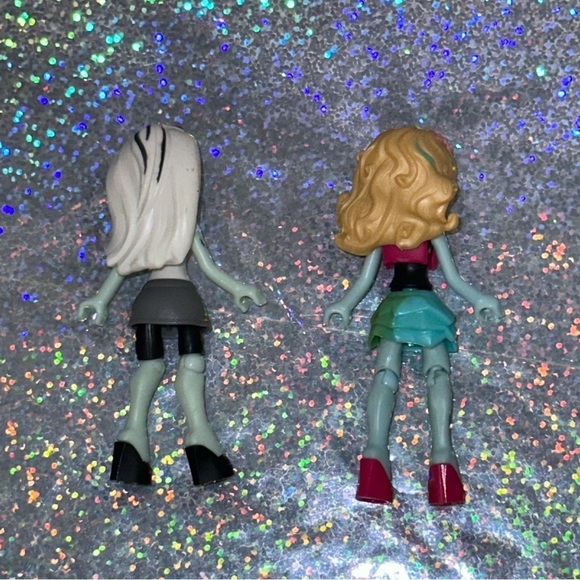 Monster High Mega Bloks Dolls Lot of 2 Dolls Lagoona Frankie Stein - Picture 8 of 13